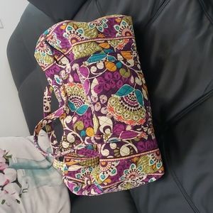 Vera Bradley Travel Bag Floral Paisley Print